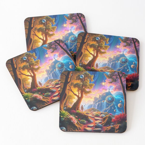 Item preview, Cosmic Pathway – Mystic Nature & Starlight designed and sold by FotoworldEdel.