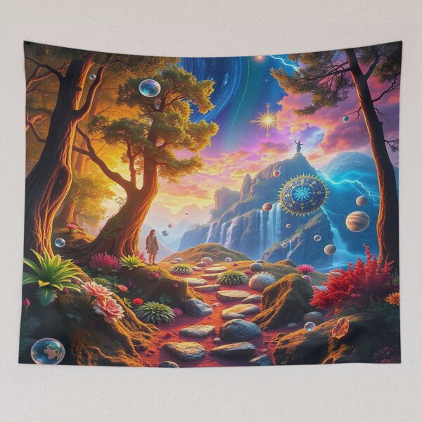 Item preview, Cosmic Pathway – Mystic Nature & Starlight designed and sold by FotoworldEdel.