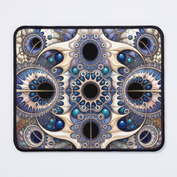 Item preview, Abstract Geometric Fractal on Fractured Stone designed and sold by Frackxion.