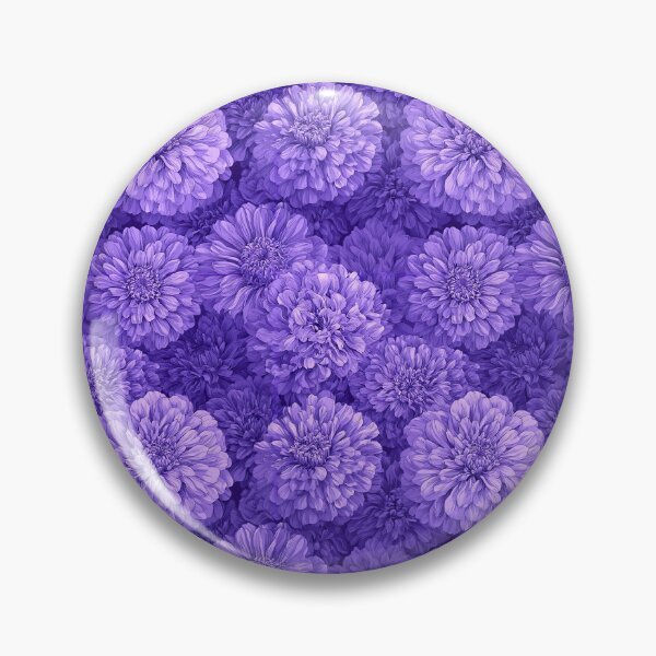 Item preview, Colorful Zinnia Floral  - Botanical Garden Pattern - Gifts For Him designed and sold by RoyalStarsPatts.