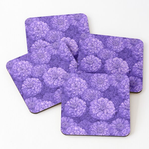 Item preview, Colorful Zinnia Floral  - Botanical Garden Pattern - Gifts For Him designed and sold by RoyalStarsPatts.