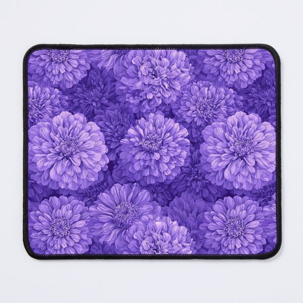 Item preview, Colorful Zinnia Floral  - Botanical Garden Pattern - Gifts For Him designed and sold by RoyalStarsPatts.