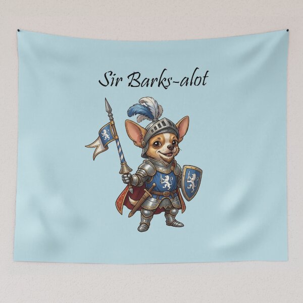 Item preview, Chihuahua Knight_Sit Barks-alot designed and sold by SomeGuyLou.