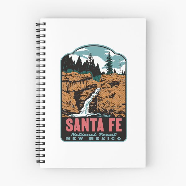 Item preview, Jemez Falls Santa Fe National Forest Retro Travel Art designed and sold by HalpinDesign.