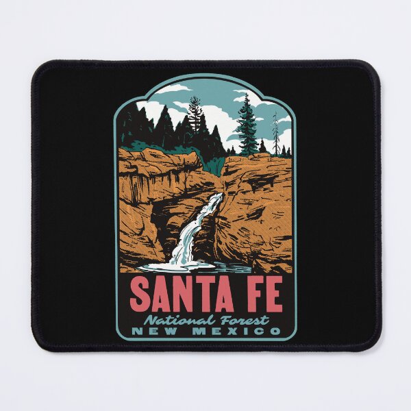 Item preview, Jemez Falls Santa Fe National Forest Retro Travel Art designed and sold by HalpinDesign.