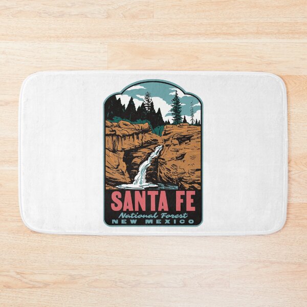 Item preview, Jemez Falls Santa Fe National Forest Retro Travel Art designed and sold by HalpinDesign.