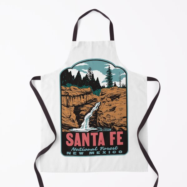 Item preview, Jemez Falls Santa Fe National Forest Retro Travel Art designed and sold by HalpinDesign.