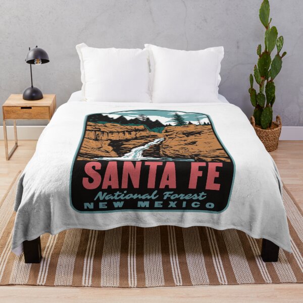 Item preview, Jemez Falls Santa Fe National Forest Retro Travel Art designed and sold by HalpinDesign.