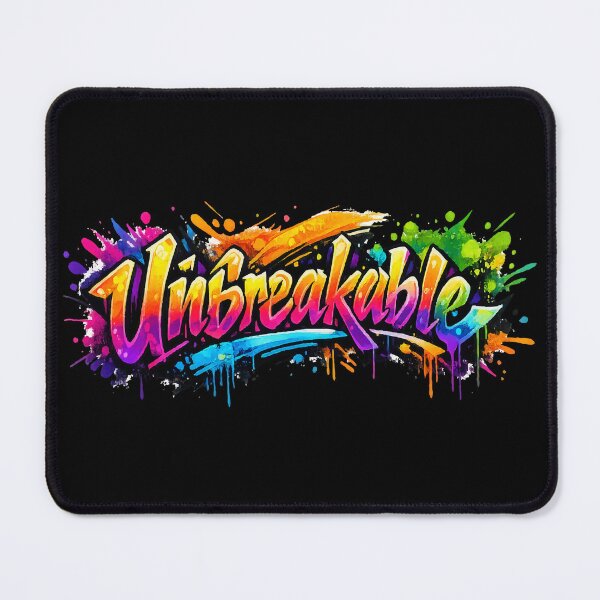 Item preview, Unbreakable Graffiti Art — Colorful Paint Splash Street Style Typography designed and sold by lucidfrog.