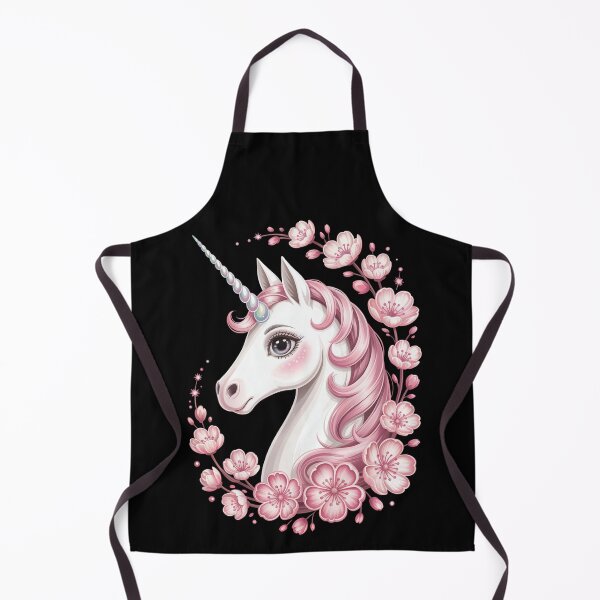 Item preview, Unicorn with Pink Flowers designed and sold by jkrphoto.