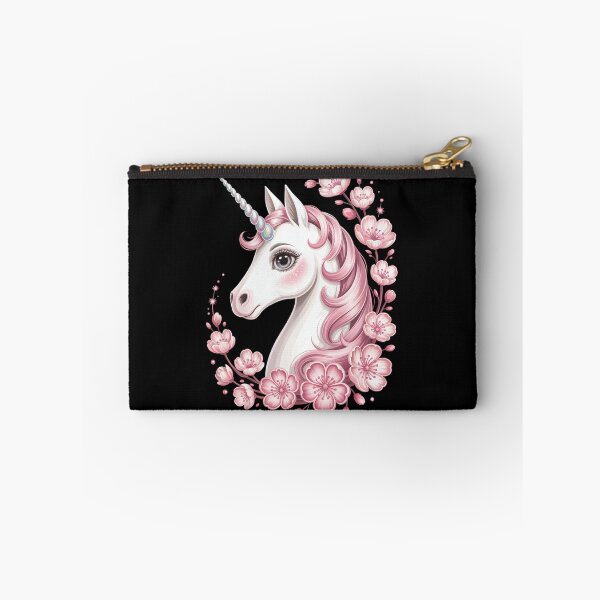 Item preview, Unicorn with Pink Flowers designed and sold by jkrphoto.