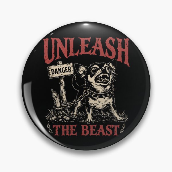 Item preview, Unleash The Beast - Funny Angry Chihuahua Vintage designed and sold by fabiandesigns88.