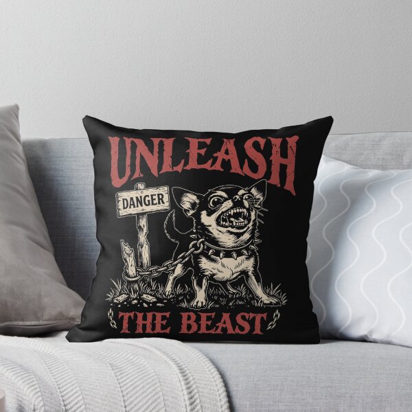 Item preview, Unleash The Beast - Funny Angry Chihuahua Vintage designed and sold by fabiandesigns88.