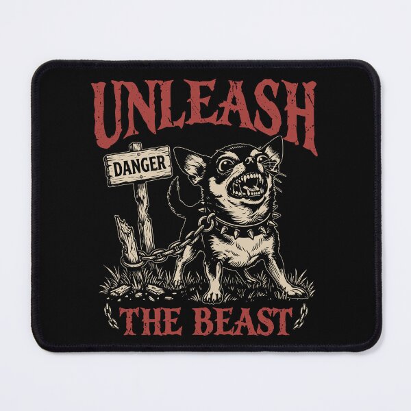Item preview, Unleash The Beast - Funny Angry Chihuahua Vintage designed and sold by fabiandesigns88.