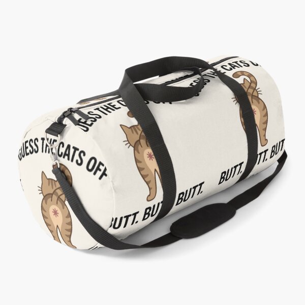 Item preview, Minimalist Cat Butt Back View Pet Humor designed and sold by Amir Faysal.