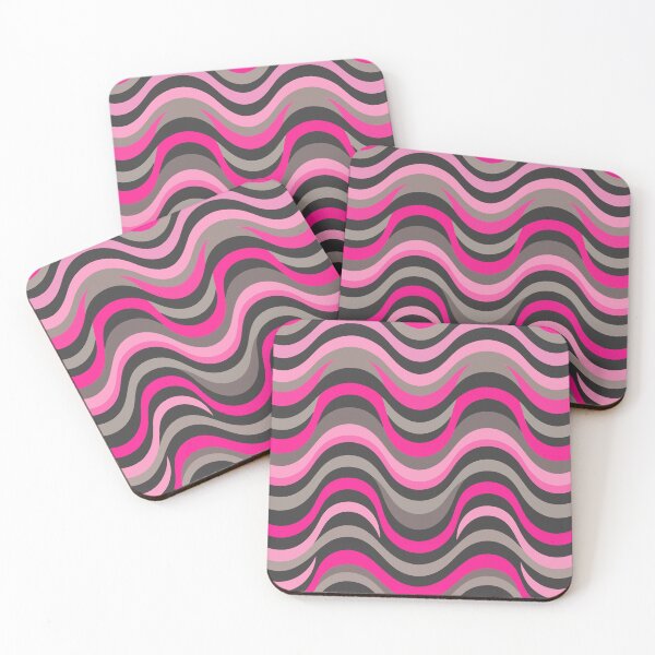 Item preview, Retro Waves in Neon Pink designed and sold by JEMAR Designs.
