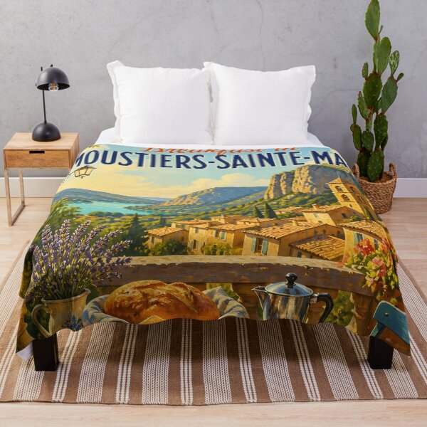 Item preview, Moustiers-Sainte-Marie at Breakfast - Travel Destinations designed and sold by LSVart.