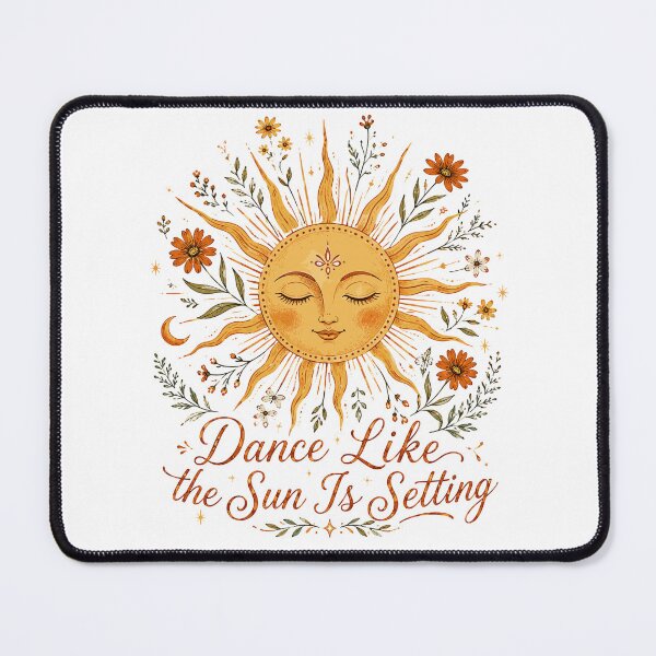 Item preview, Dance Like The Sun Is Setting Boho Sun Line Dance Spiritual Western Free Spirit Dance designed and sold by ZIGLWORKS.