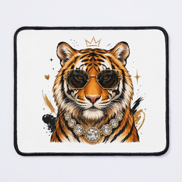 Item preview, Glam & Wild: Tiger Animal, Bling Boujee Leopard, Preppy Animal, Hunting Season designed and sold by Quiajia.