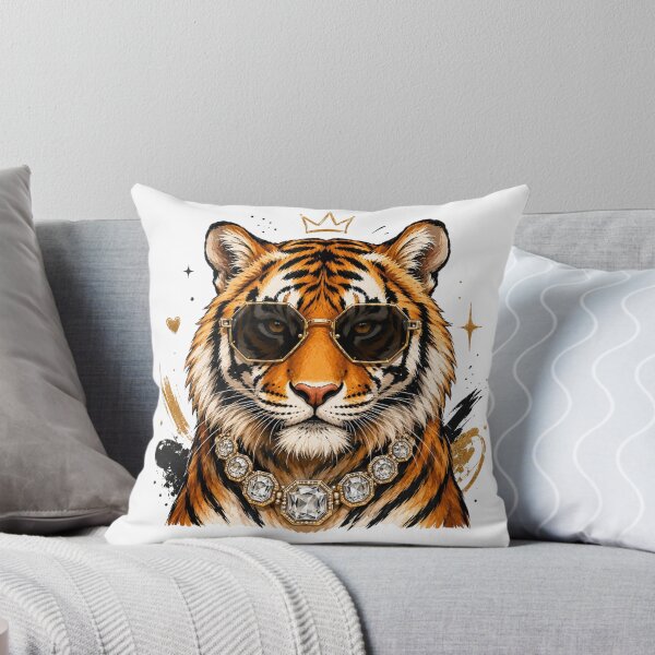 Item preview, Glam & Wild: Tiger Animal, Bling Boujee Leopard, Preppy Animal, Hunting Season designed and sold by Quiajia.