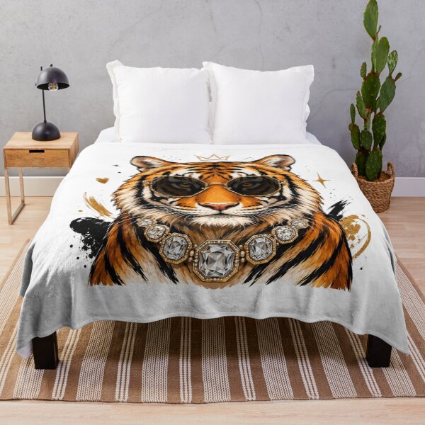 Item preview, Glam & Wild: Tiger Animal, Bling Boujee Leopard, Preppy Animal, Hunting Season designed and sold by Quiajia.