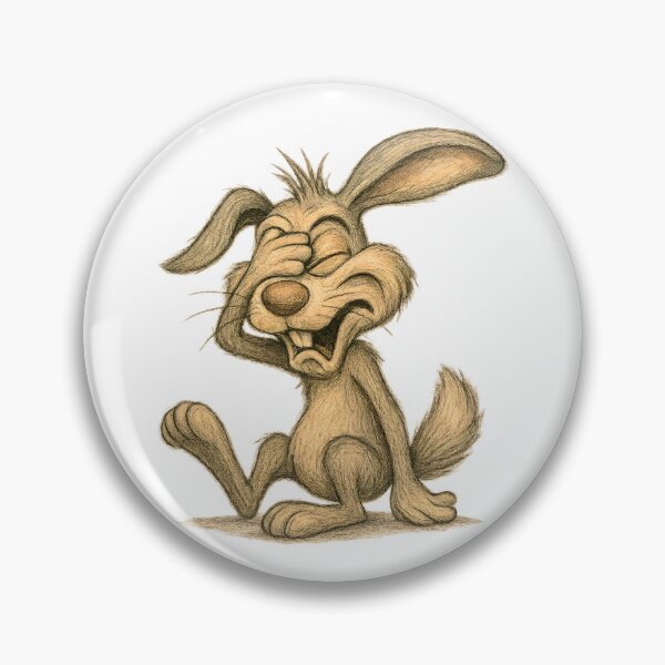Item preview, Embarrassed Rabbit – Funny Bunny Character designed and sold by Yomere.