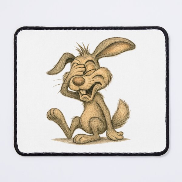 Item preview, Embarrassed Rabbit – Funny Bunny Character designed and sold by Yomere.