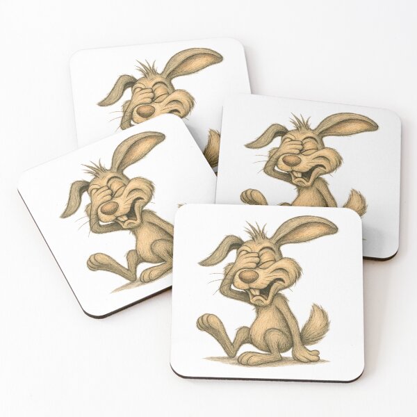Item preview, Embarrassed Rabbit – Funny Bunny Character designed and sold by Yomere.