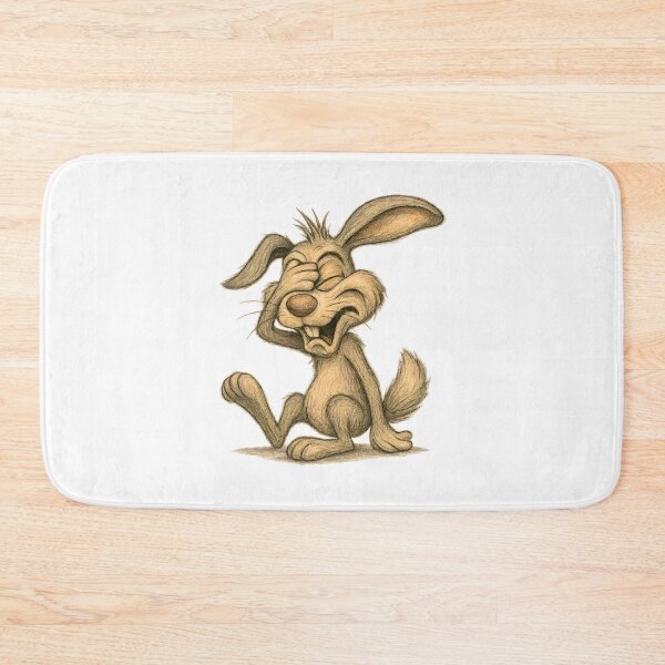 Item preview, Embarrassed Rabbit – Funny Bunny Character designed and sold by Yomere.