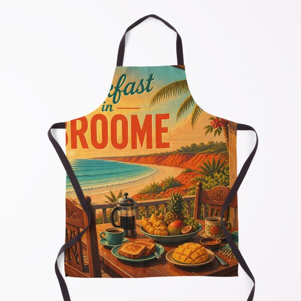 Item preview, Broome Australia at Breakfast - Travel Destinations designed and sold by LSVart.