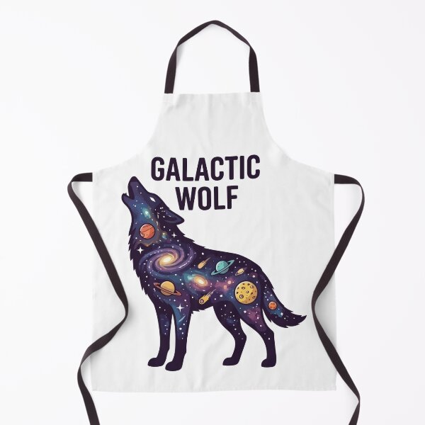 Item preview, Galactic Wolf Cosmic Space Galaxy Howling designed and sold by Amir Faysal.