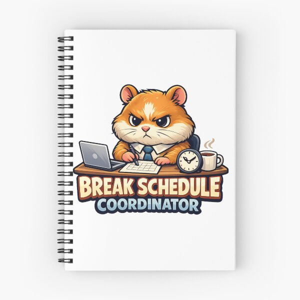 Item preview, Break Schedule Coordinator Hamster designed and sold by M.Store.