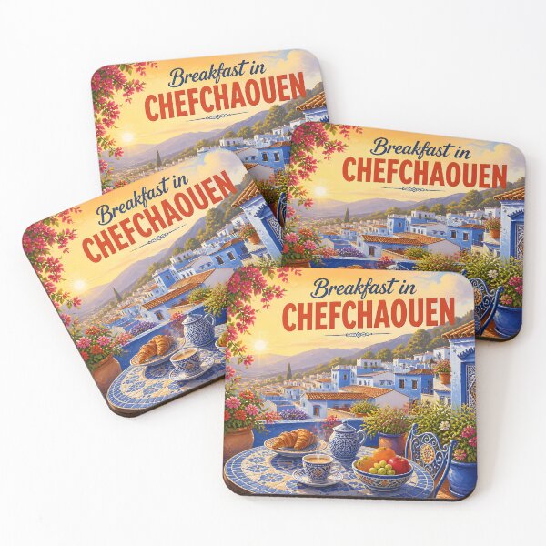 Item preview, Chefchaouen, Morocco at Breakfast - Travel Destinations designed and sold by LSVart.