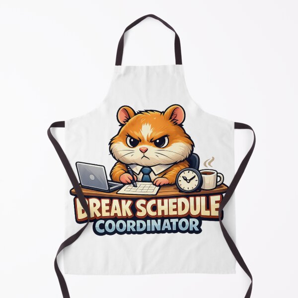 Item preview, Break Schedule Coordinator Hamster designed and sold by M.Store.