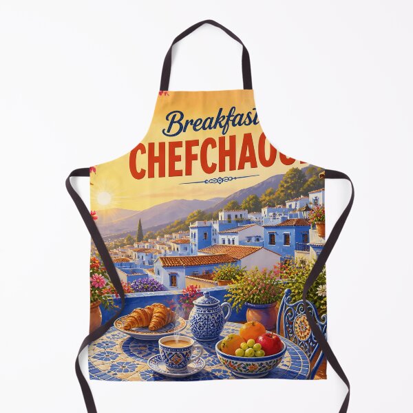 Item preview, Chefchaouen, Morocco at Breakfast - Travel Destinations designed and sold by LSVart.