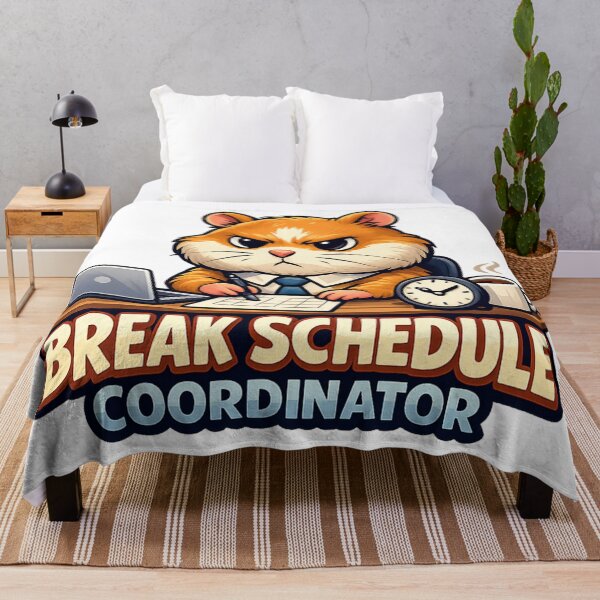 Item preview, Break Schedule Coordinator Hamster designed and sold by M.Store.
