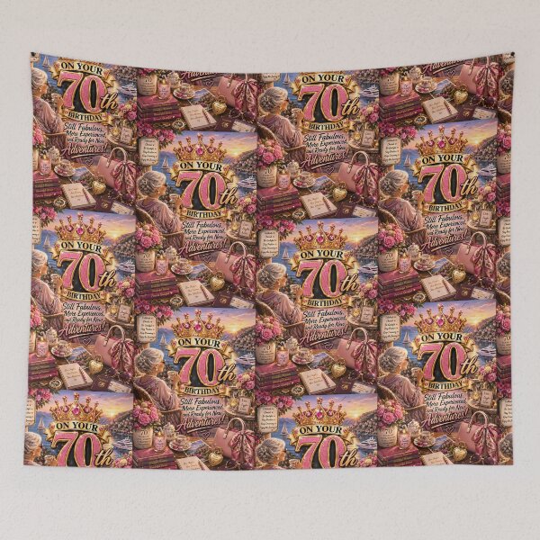 Item preview, 70th Birthday – Still Fabulous, Wise and Ready for New Adventures designed and sold by Clothes With Smiling Animals Walt Gral.