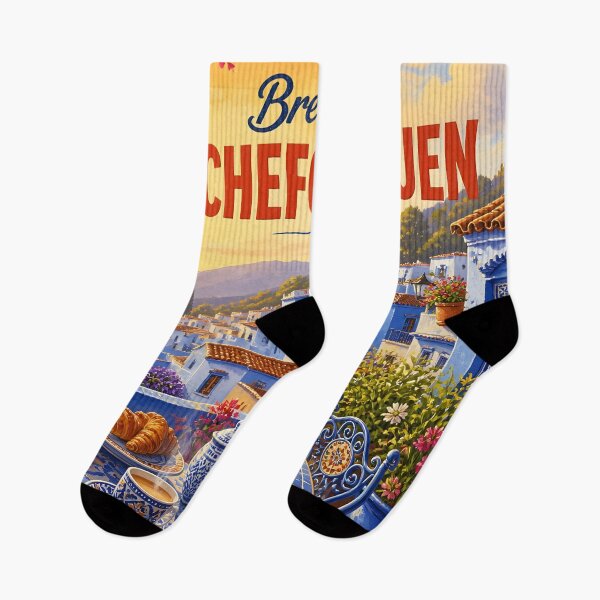 Item preview, Chefchaouen, Morocco at Breakfast - Travel Destinations designed and sold by LSVart.