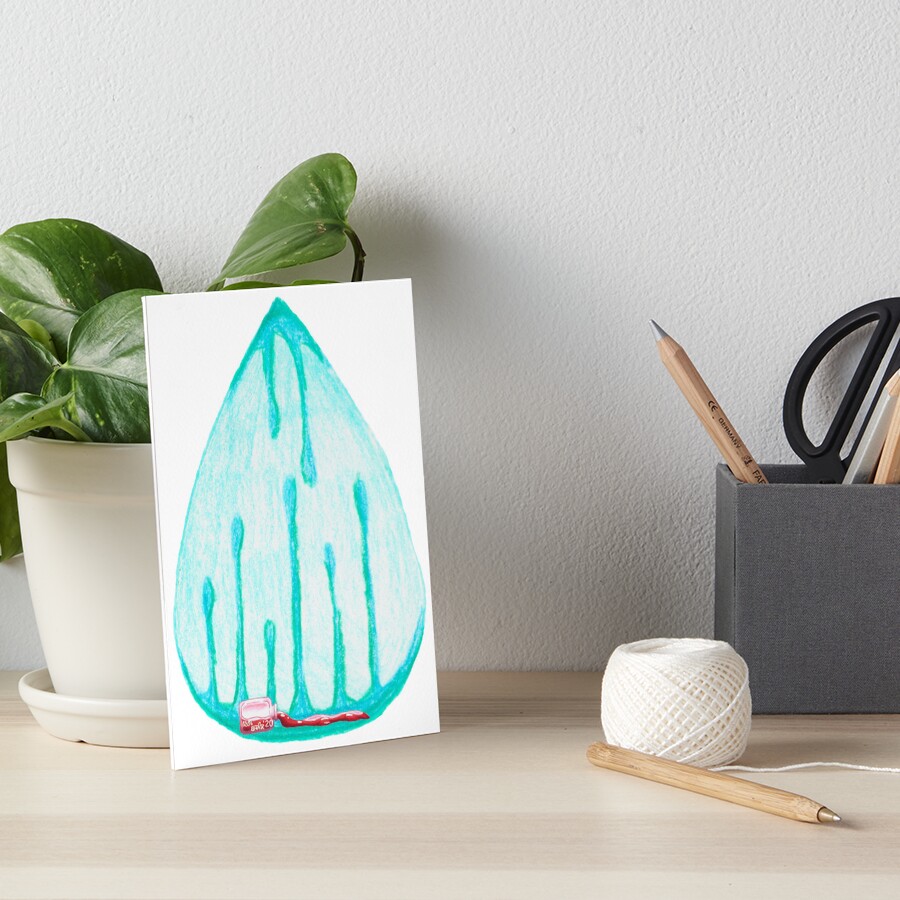 Item preview, Art Board Print designed and sold by A-P-Ink.