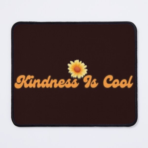 Item preview, Kindness Is Cool Retro Wavy Floral Daisy designed and sold by Akira Design Store.