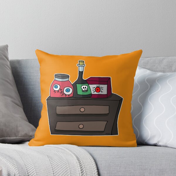Item preview, Witchy Potion Shelf Sticker | Spooky Magic Ingredients Cartoon designed and sold by MyxaART.