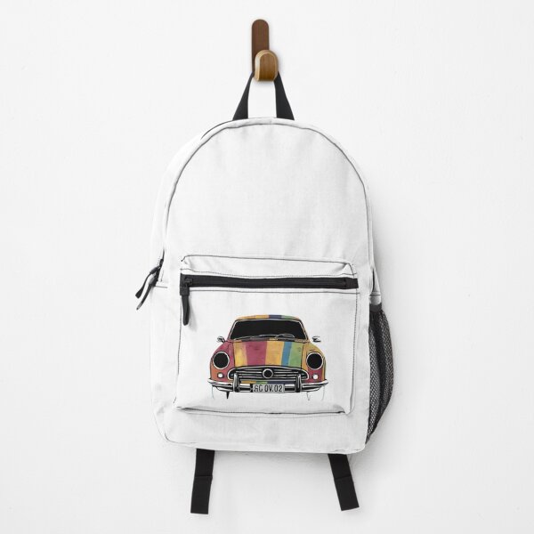 Item preview, Vintage Retro Classic Car – Colorful British Style Auto Illustration designed and sold by Aktarstore.