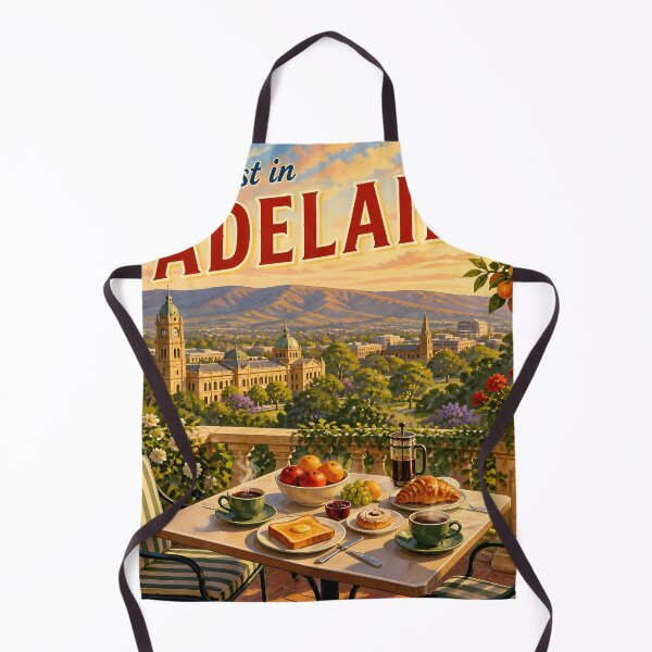 Item preview, Adelaide Australia at Breakfast - Travel Destinations designed and sold by LSVart.