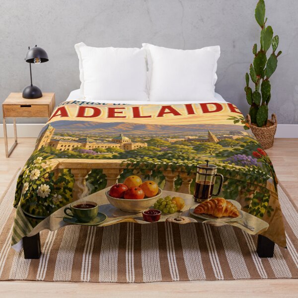 Item preview, Adelaide Australia at Breakfast - Travel Destinations designed and sold by LSVart.