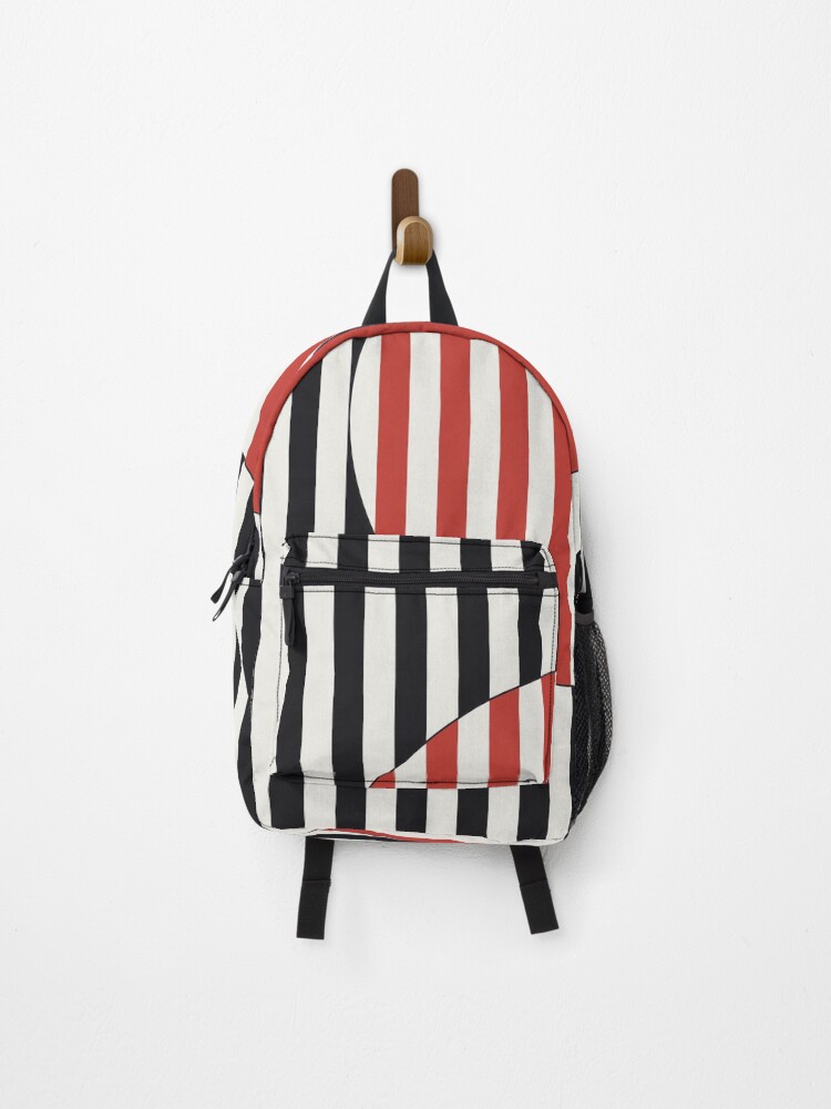 Thumbnail 1 of 3, Backpack, Stripe Inversion Lens designed and sold by besiwashere.