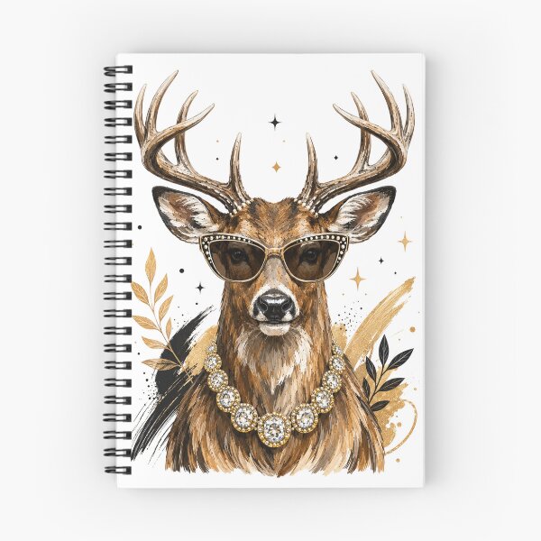 Item preview, Glam Whitetail Deer, Bling Boujee Leopard, Preppy Animal, Hunting Season designed and sold by Quiajia.