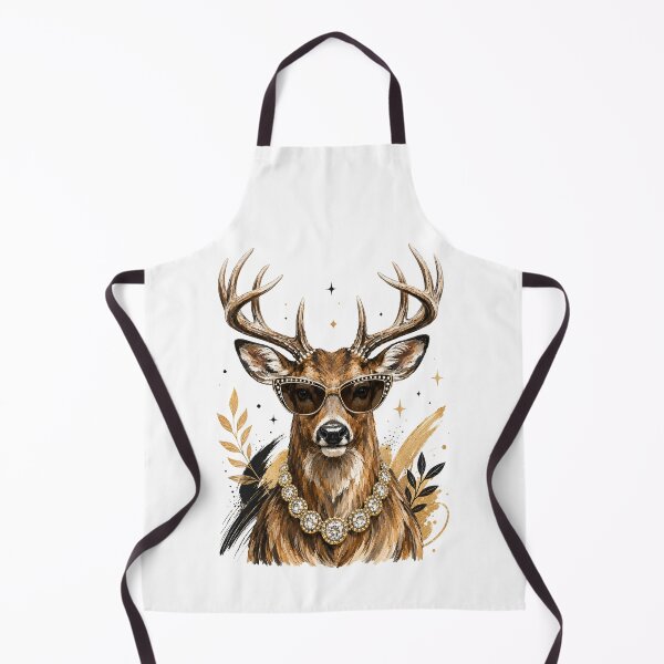 Item preview, Glam Whitetail Deer, Bling Boujee Leopard, Preppy Animal, Hunting Season designed and sold by Quiajia.