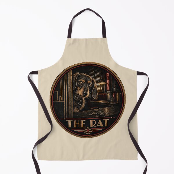 Item preview, The Rat – Vintage Film Noir Dachshund Informant designed and sold by FireWildChild.