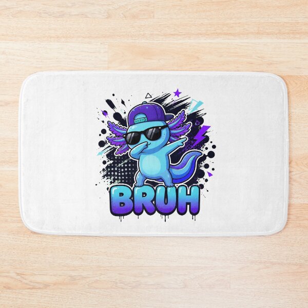 Item preview, Bruh Axolotl Dab Sunglasses Cute Cartoon Funny designed and sold by Romeo-Circle.