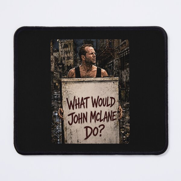 Item preview, What would John McLane do? designed and sold by TeeCodes.